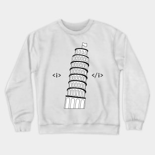 Italic Pisa Crewneck Sweatshirt